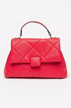 Стеганая сумка со съемным ремнем через плечо Francesca Rossi, красный