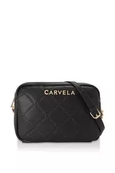 Стеганая сумка-тоут Carvela, черный