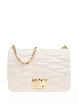 Стеганая сумка-тоут Furla, нейтральный
