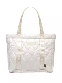 Стеганая сумка-тоут Napapijri, белый
