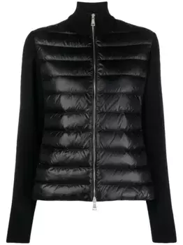 Стеганая утепленная куртка MONCLER, черный