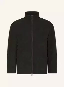 Стеганая вельветовая куртка Liddesdale Barbour, черный