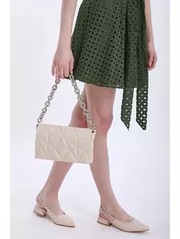 Стеганая женская сумка через плечо с цепочкой Madamra