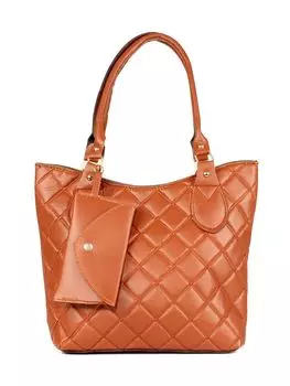 Стеганая женская сумка через плечо с имитацией кожи Luwwe Bags