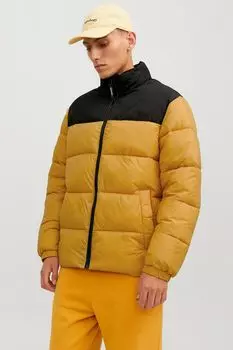 Стеганая зимняя куртка Jack & Jones, черный