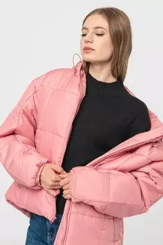Стеганая зимняя куртка Nike, розовый