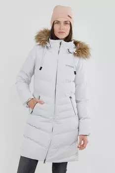 Стеганая зимняя куртка Puppis с капюшоном Fundango, белый