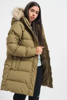 Стеганая зимняя куртка с капюшоном Blossom Helly Hansen, хаки