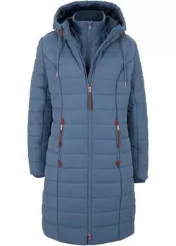 Стеганое пальто 2 в 1 John Baner Jeanswear, синий