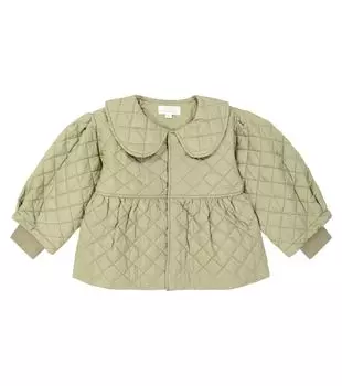 Стеганое пальто andrea C'Era Una Volta, зеленый