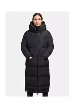 Стеганое пальто аромат-ym Khujo, черный