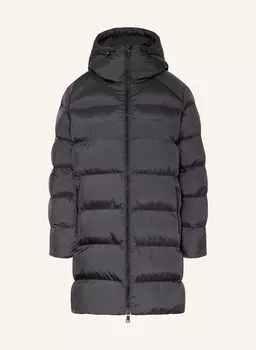 Стеганое пальто барил J.Lindeberg, черный