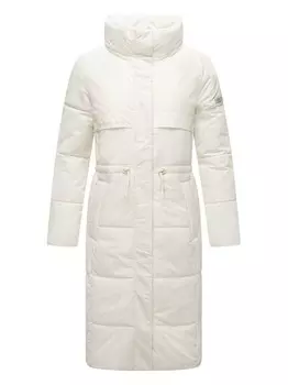 Стеганое пальто безумия 14 Navahoo, белый