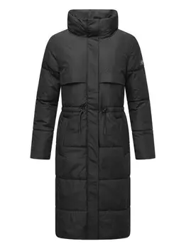 Стеганое пальто безумия 14 Navahoo, черный