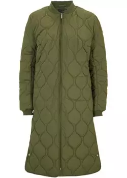 Стеганое пальто Bpc Selection, зеленый