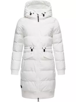 Стеганое пальто бриош Ragwear, белый