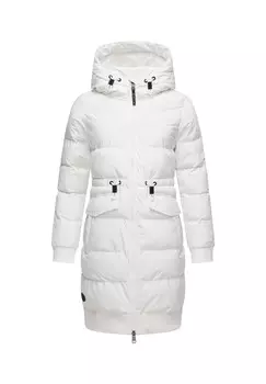 Стеганое пальто Бриош Ragwear, белый