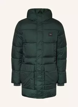 Стеганое пальто Calvin Klein, зеленый