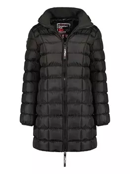 Стеганое пальто Canadian Peak Steppmantel Bambolineak, черный