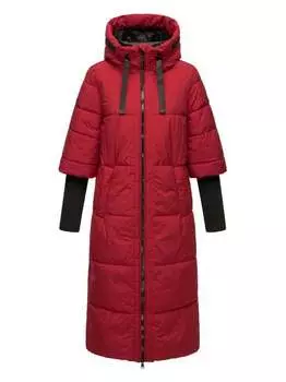 Стеганое пальто чао мяу xiv Navahoo, красный