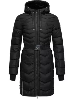 Стеганое пальто цикламен Navahoo, черный