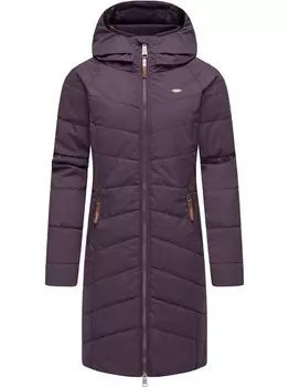 Стеганое пальто dizzie Ragwear, фиолетовый