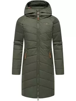 Стеганое пальто dizzie Ragwear, зеленый