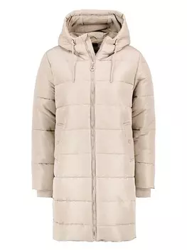 Стеганое пальто Eight2Nine, бежевый