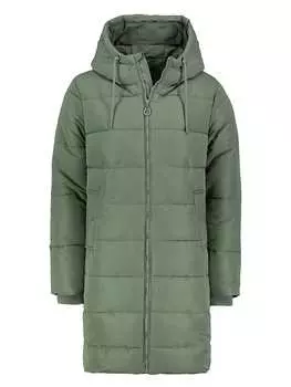 Стеганое пальто Eight2Nine, зеленый