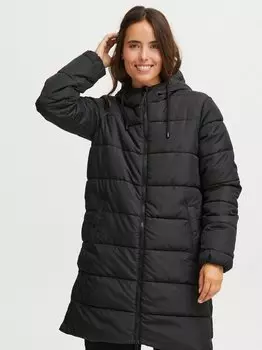 Стеганое пальто Fransa, черный