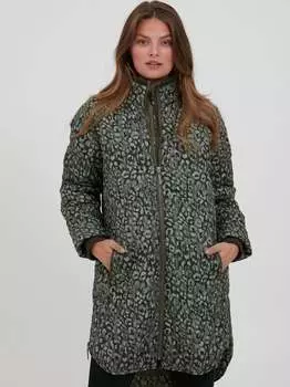 Стеганое пальто frbaquilt Fransa, зеленый