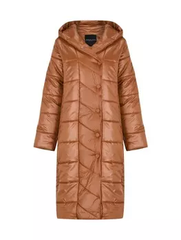 Стеганое пальто Freshlions, коричневый