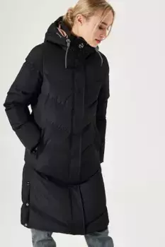 Стеганое пальто Garcia, черный