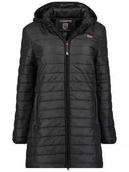 Стеганое пальто Geographical Norway, черный