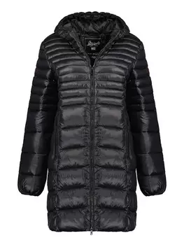 Стеганое пальто Geographical Norway, черный