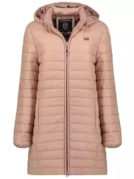 Стеганое пальто Geographical Norway, старый розовый