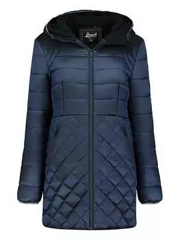 Стеганое пальто Geographical Norway Steppmantel Alison, темно-синий