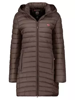Стеганое пальто Geographical Norway Steppmantel Atika, коричневый