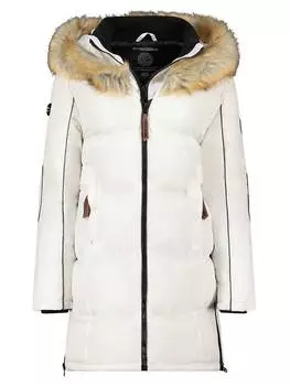 Стеганое пальто Geographical Norway Steppmantel Beautiful, белый
