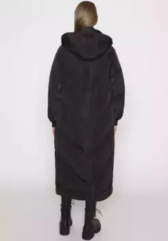 Стеганое пальто HaILY’S "LS P JK Ne44yla", черный