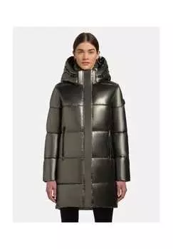 Стеганое пальто haya shiny-ym Khujo, коричневый