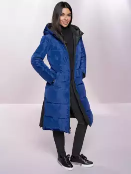 Стеганое пальто Heine, синий