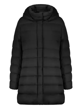 Стеганое пальто Herno, черный