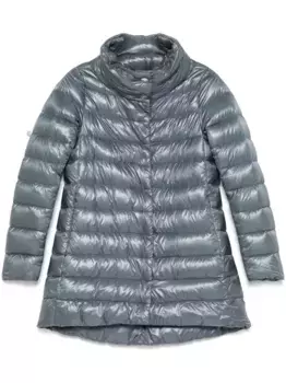 Стеганое пальто Herno, синий