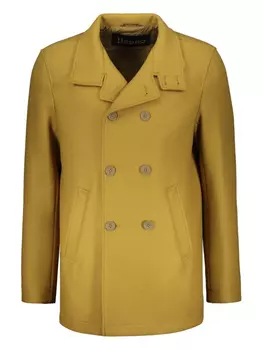 Стеганое пальто Herno, желтый