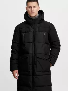 Стеганое пальто идфлик Indicode, черный