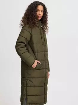 Стеганое пальто ихзелана Ichi, зеленый