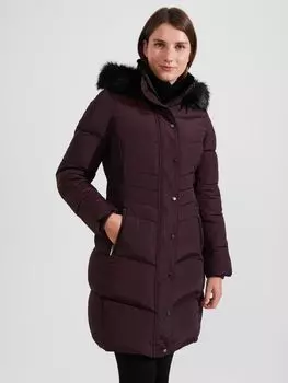 Стеганое пальто Jaymie Hobbs, вино