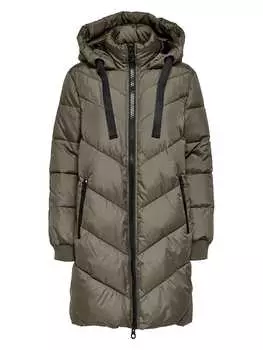 Стеганое пальто JDY, хаки