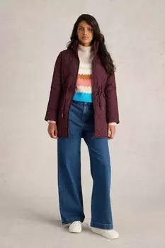 Стеганое пальто Эмилия White Stuff, фиолетовый